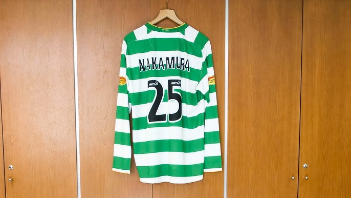 Glasgow Celtic Away 2006/2007 NAKAMURA 25# - Player Issue