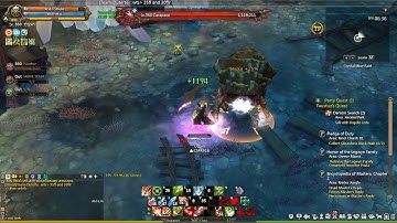 Tree of saviors - Retiarius Trans10 dps test2 with corsair skill