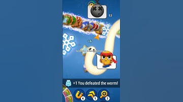 #snake #snow #snakegame #snakevideo #wormszone #wormszoneio #worms #biggestsnake #gaming #ytshorts