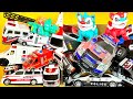 救急車パトカー消防車をチェック！坂道を緊急走行するよ！Check out ambulance police car fire truck! run on the slope. #30