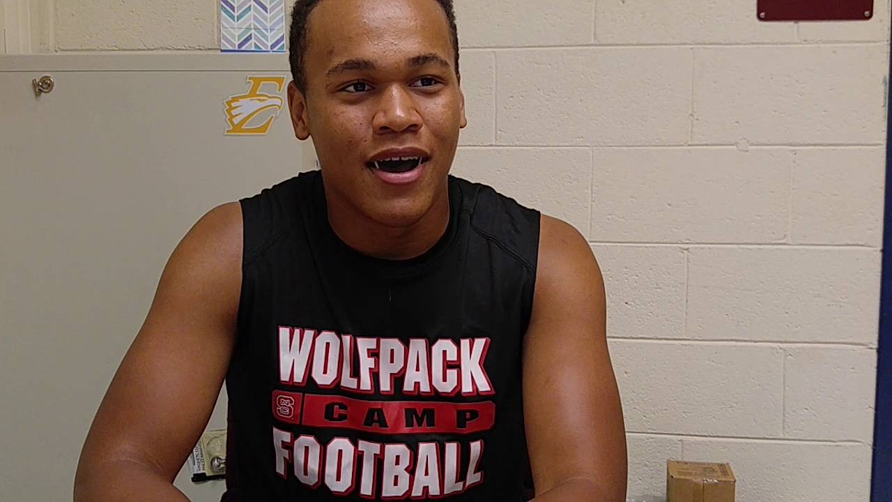 Carolina Varsity Interview East Meck LB TJ Elliott YouTube