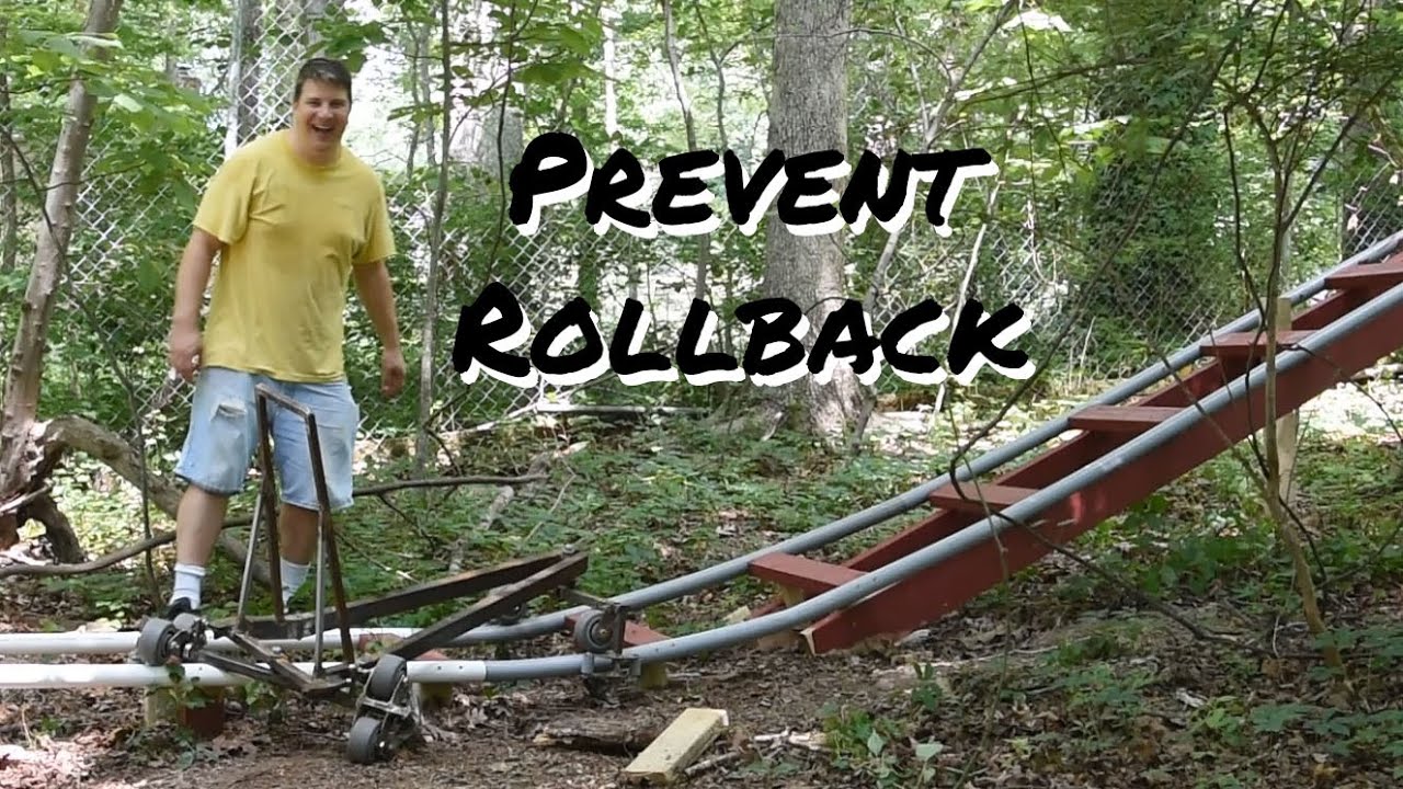 Anti Rollback Device for your Backyard Coaster - YouTube