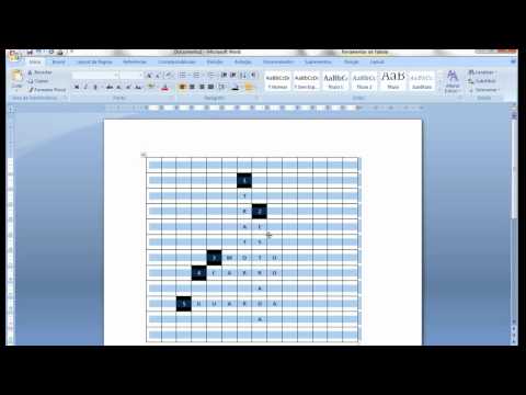 Vídeo: Como Criar Palavras Cruzadas Em Um Computador