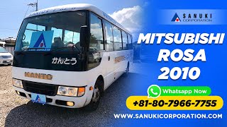 2010 Mitsubishi Rosa Bus Review: Features, Specs, and More | Best Japanese Used Bus Deals