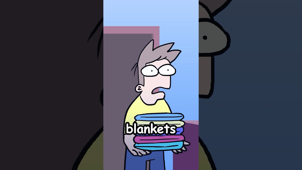 When you forget blankets at the sleepover