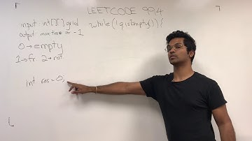 (Old) Leetcode 994 - Rotting Oranges | Breadth First Search