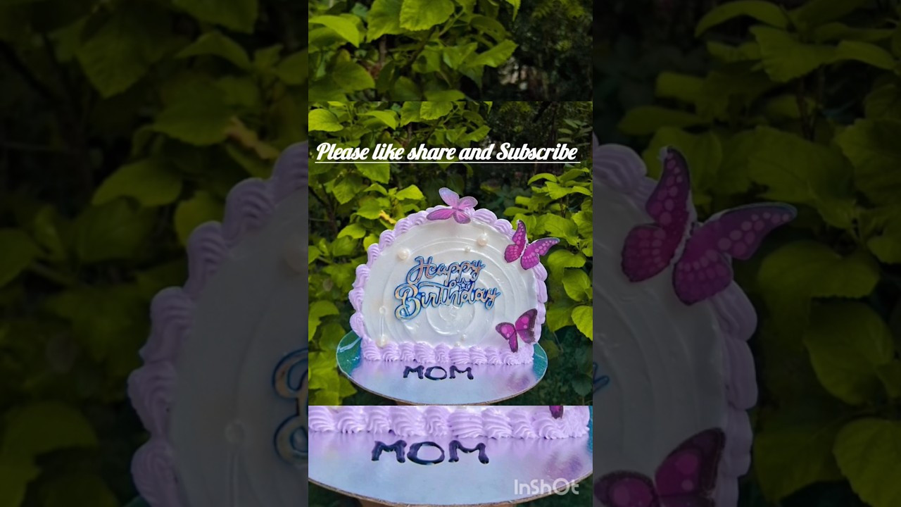 top forward cake design 💜🤍💜