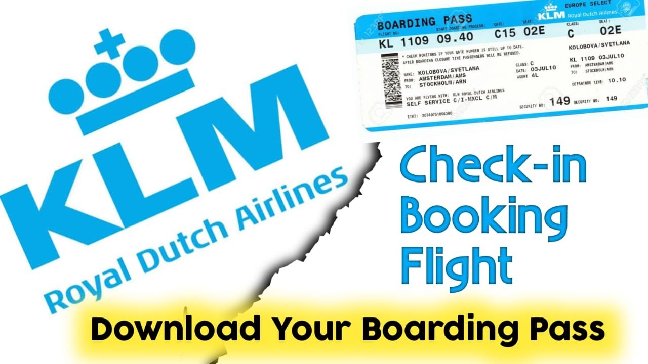 klm my trip check in