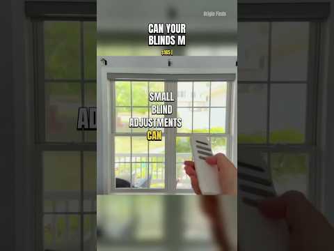 Can Your Blinds Make Tiny Adjustments? video thumbnail