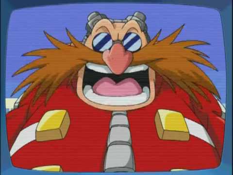 Robotnik laughing, Knuckles threatening, Sonic commenting - YouTube