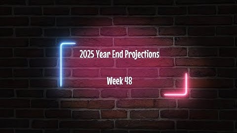 Billboard Year End 2025 Projections (Week 48)