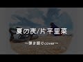 夏の夜/片平里菜 弾き語りcover 【歌詞付き】