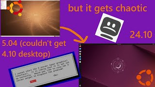 Trying to upgrade through 20 years of Ubuntu versions but it gets chaotic