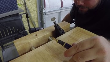 How to grind a cursive italic nib on a fountain pen- pentuner.com