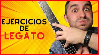 APRENDE a TOCAR RÁPIDO con LEGATO  el MEJOR EJERCICIO de Guitarra Eléctrica