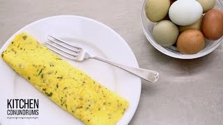 The 2-Minute French Omelet - Kitchen Conundrums with Thomas Joseph