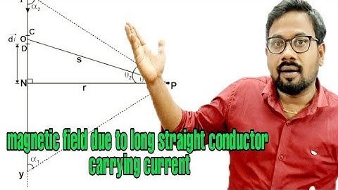 Magnetic field |long straight conductor carrying current|12th Physics| Unit-3 |Vivek maths & science