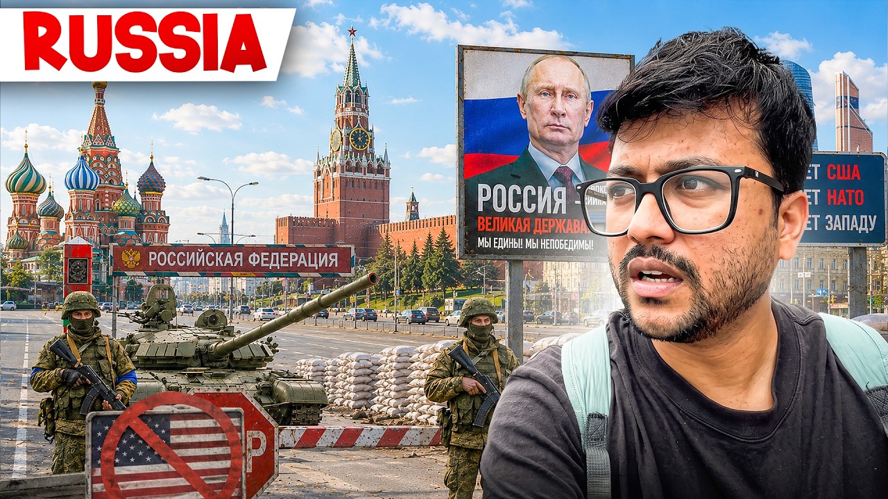 Entering Russia: World’s Most Sanctioned Country 🇷🇺