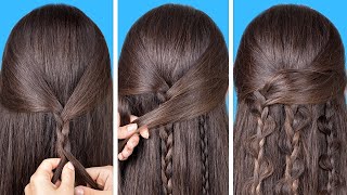 Brilliant Hairstyles You Can Easily Repeat || Everyday Beauty Hacks