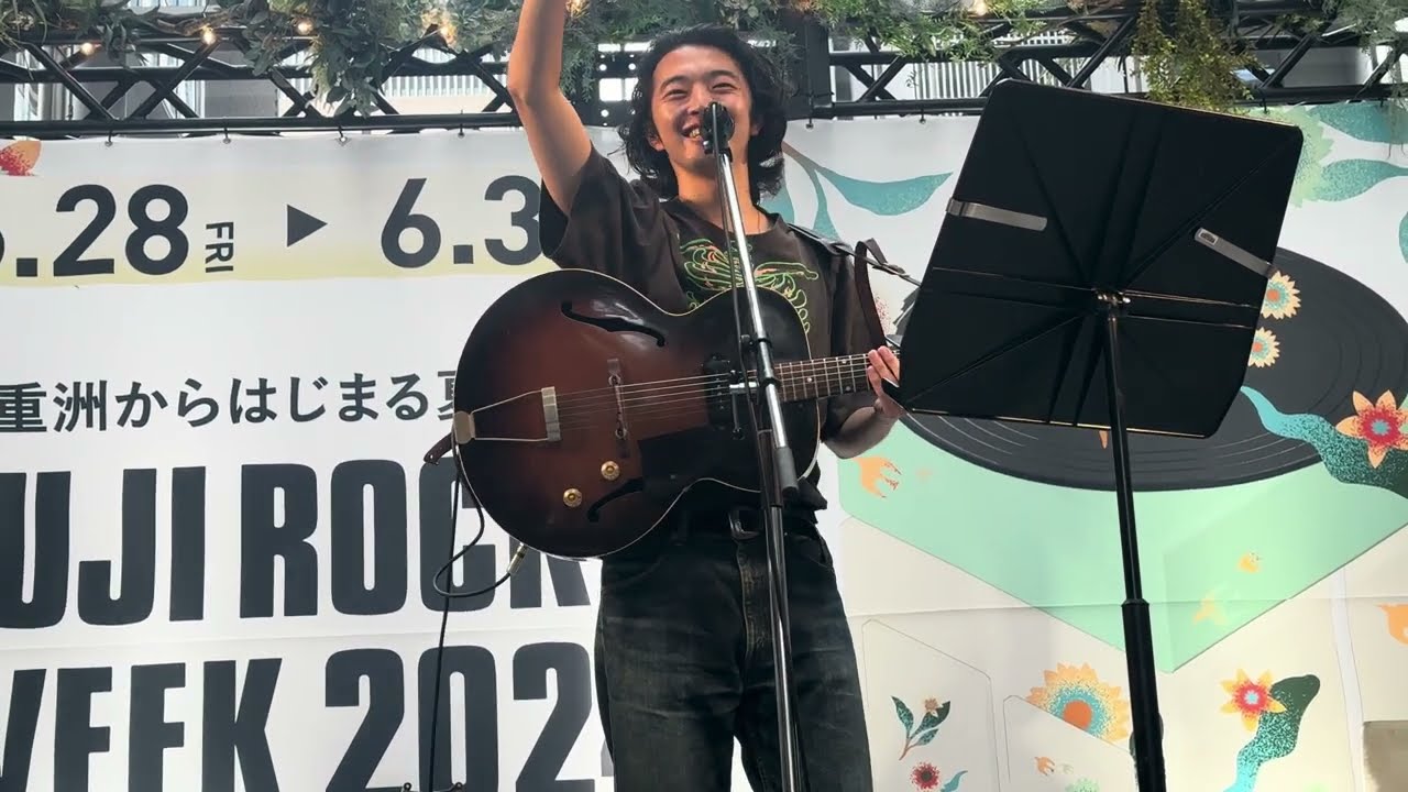 荒谷翔大（紫苑）2024.6.30 FUJI ROCK WEEK@TOKYO MIDTOWN YAESU
