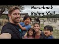 Boy's First Time Horseback Riding | Family of 5 Grown Through Adoption | Korean Adoption