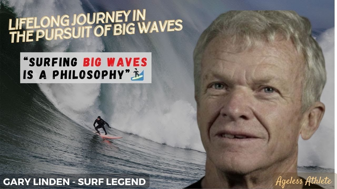 Legend,Gary Linden shares his unique obsession with surfing the biggest waves even in old age🏄🏽‍♀️