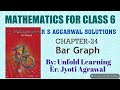 R S Aggrawal|Solutions|Mathematics for class 6|Chapter-24|Bar Graph|Unfold learning