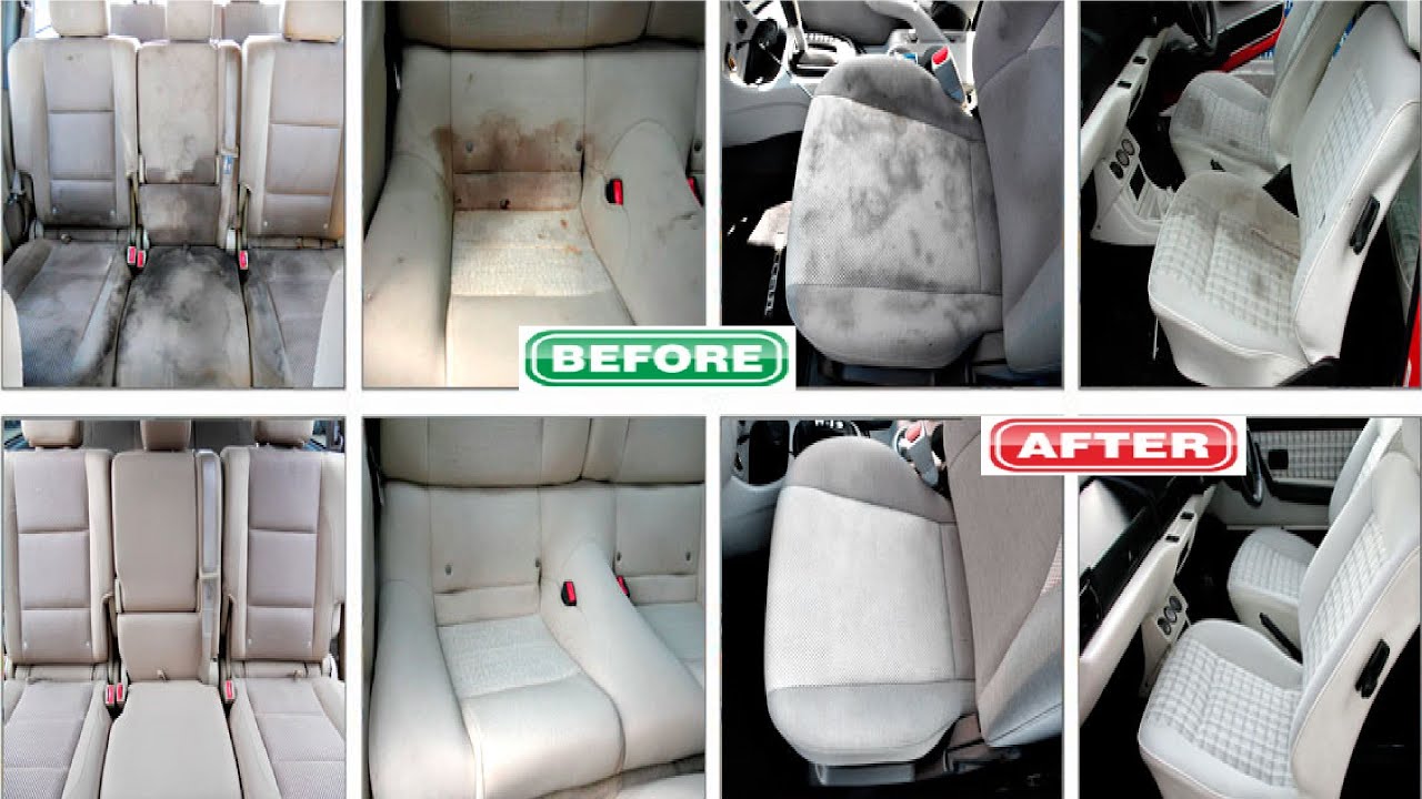Deep Car Interior Cleaning at Home YouTube