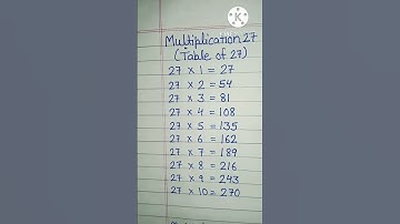 multiplication 26,27,28,29, 30|Table 26,27,28,29,30 #shorts #viral #trending #ytshorts