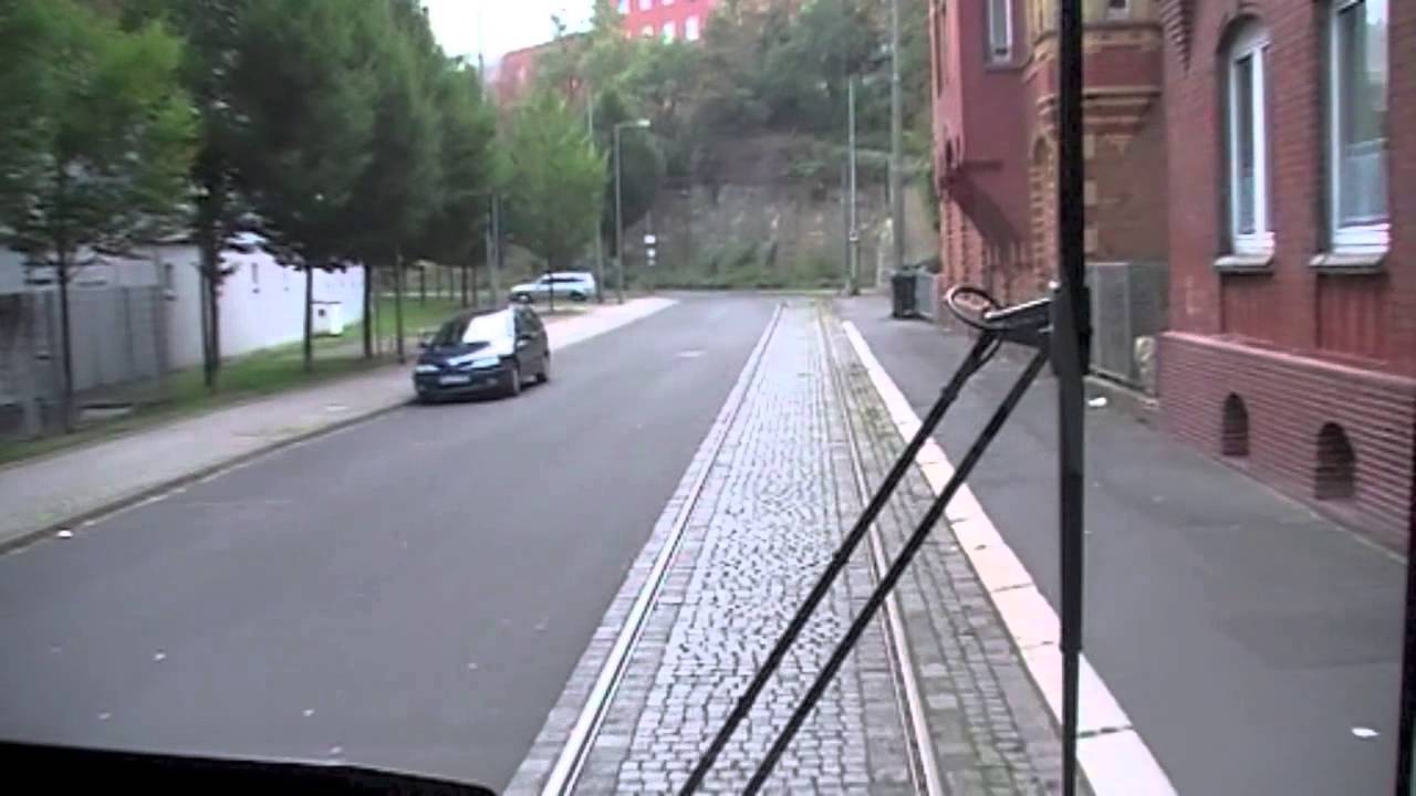 Tram Kassel: Sonderfahrt zum Polizeipräsidum, 22. September 2013 (Description DE/EN)