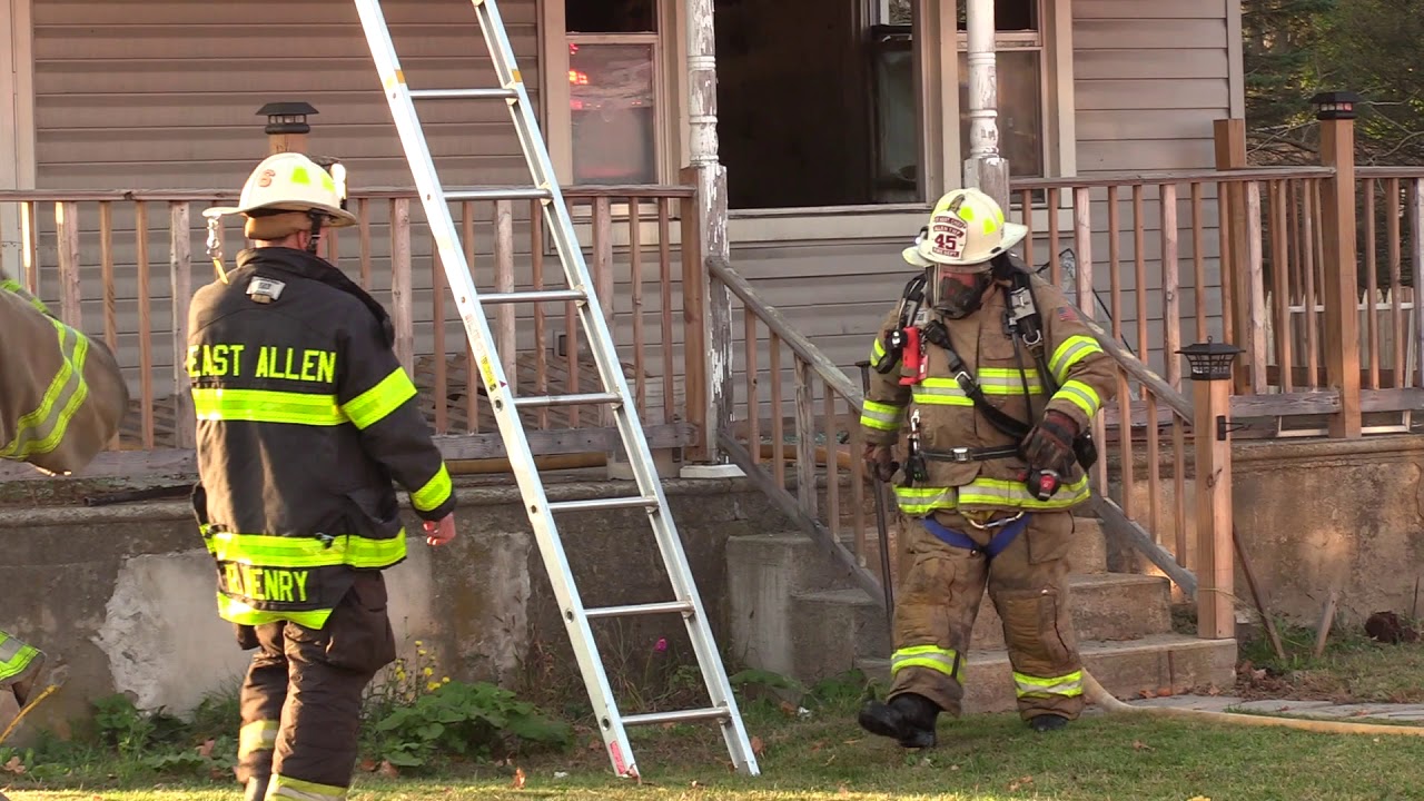 East Allen Township House Fire 10/24/2020 YouTube