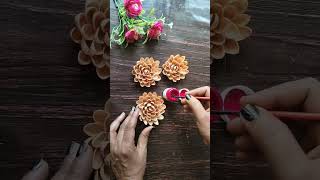 Pista shell flower making | #shorts