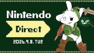 【ニンダイ同時視聴】ゼルダ４０周年のNintendo Directを一緒に見よう！【個人勢/兎３/Vtuber】