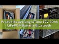 Produktbewertung LiTime 12V 50Ah LiFePO4 Batterie Bluetooth für Trolling Motoren, mit 50A BMS Low-Te