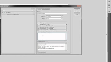 Embed font Flash CS5