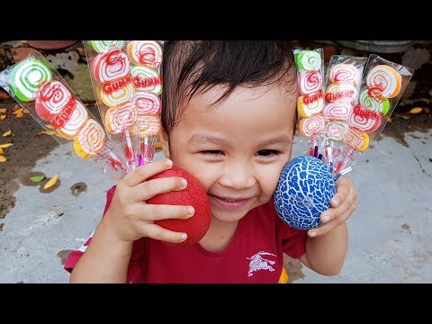 Trò Chơi Bé Cho Khủng Long Ăn Kẹo ❤ ChiChi ToysReview TV ❤ Đồ Chơi Trẻ Em Baby Song