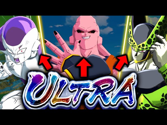 A cool lineup with all three Z bosses in ULTRA [Dragon Ball