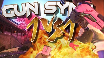 Epic MultiGame 1v1 Gun Sync Vs ExclusivelyNerdBox - Pegboard Nerds - ♪♪Bassline Kickin ♪♪