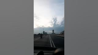 Suasana Pagi Flyover Purwosari Solo Surakarta