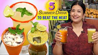 Beat The HEAT with These SUMMER DRINK | Street Vs Homemade | CookWithNisha