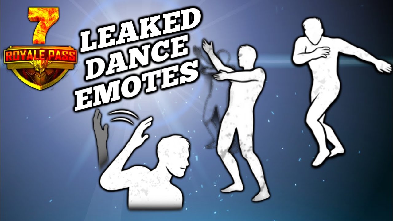 Season 7 Royal Pass Pubg Mobile - Dance Emotes Leakes