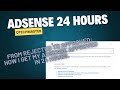 From rejected to approved: How I get my AdSense approved in 24 hours.