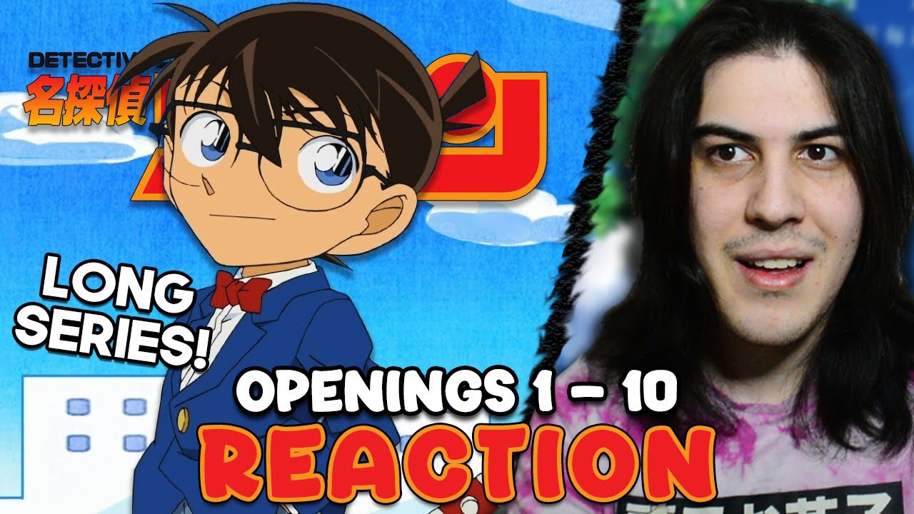 First Reaction to Detective Conan Openings! (Openings 1 - 10)