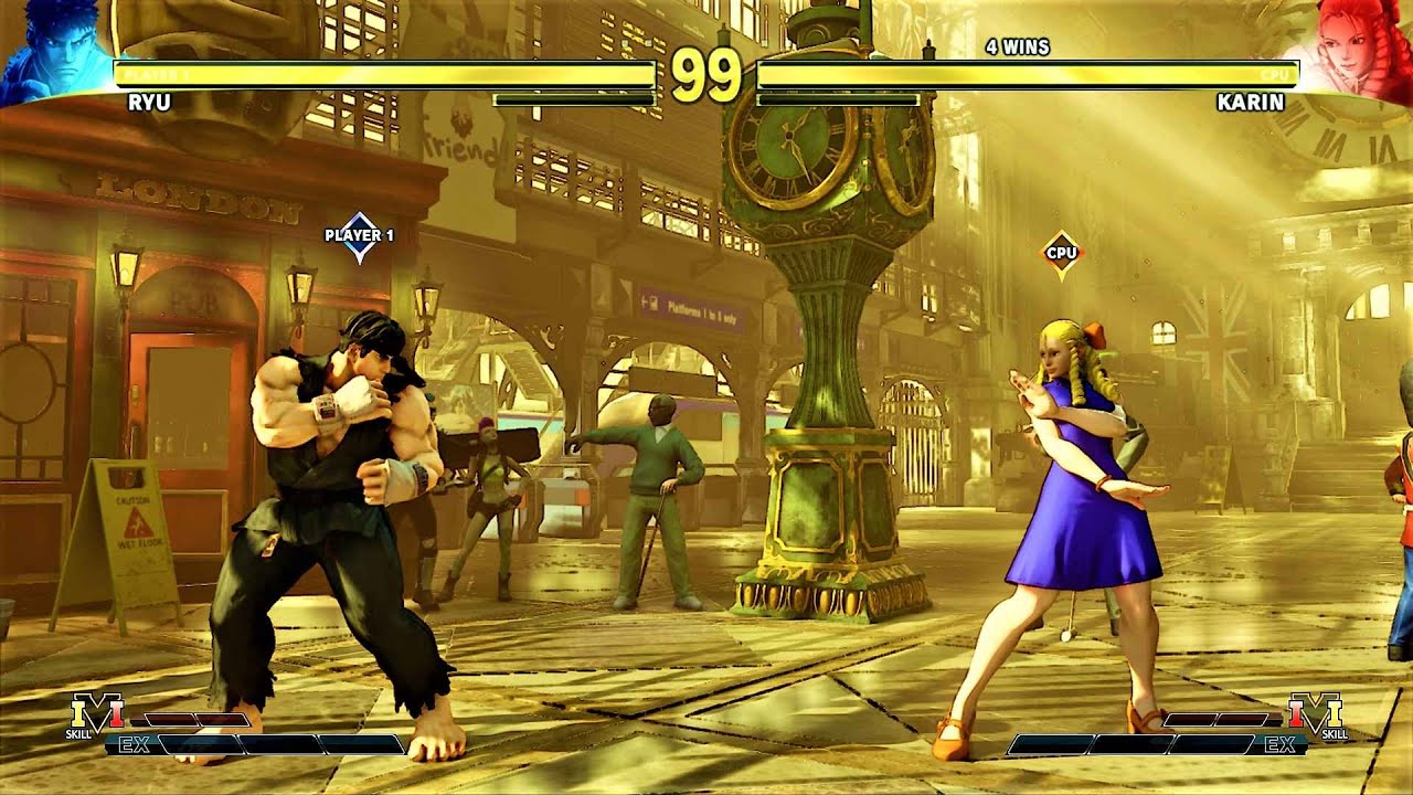 Ryu vs Karin (Hardest )  Street Fighter V.