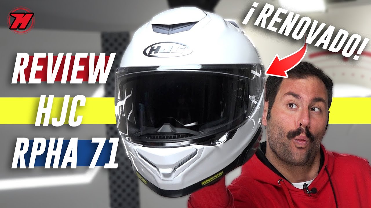 gritar Por cierto Creación Review HJC RPHA 71, ¿el mejor casco de moto SPORT-TOURING?🔝 - YouTube