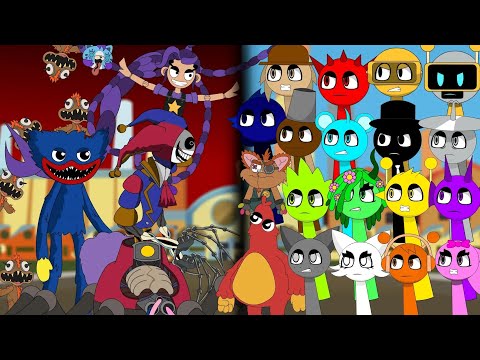 Sprunki x Poppy Playtime5 | Complete Season 1+Secret Ending | animation