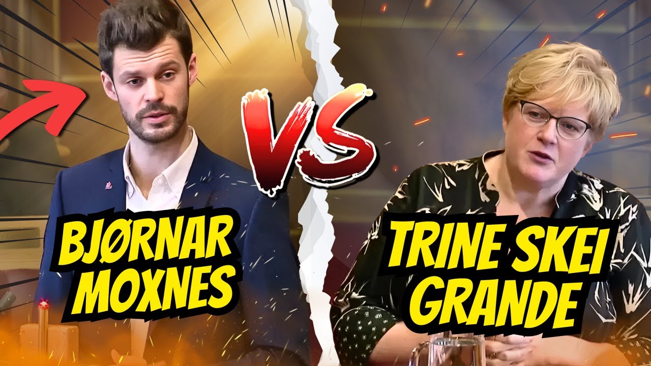 Trine Skei Grande (Venstre) griller Bjørnar Moxnes (Rødt) – men svaret overrasker!