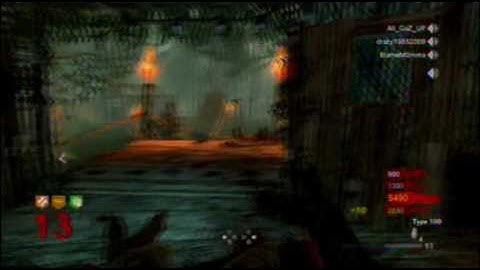 Call of Duty World at War Zombies Shi No Numa Gameplay Part 5