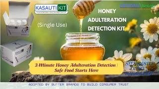 2-min Honey Adulteration Detection Rapid Test Kit Rapid Adulteration Detection Test Kit