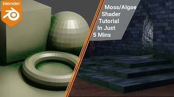 Create this Procedural ORGANIC Moss/Algae SHADER | Blender Tutorial | Blender 3D / Grass /Blender 3D